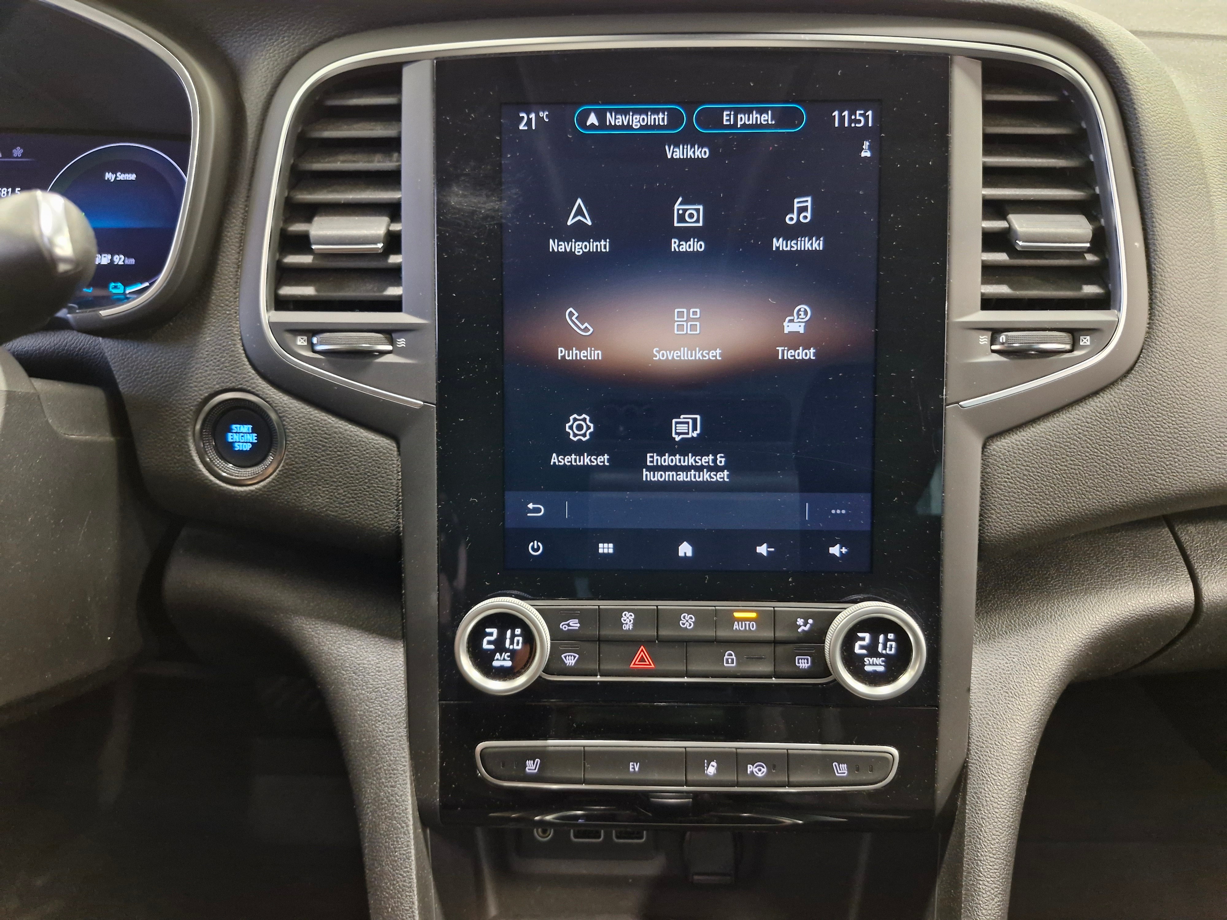 Renault MEGANE SPORT TOURER E-TECH PLUG-IN HYBRID INTENS