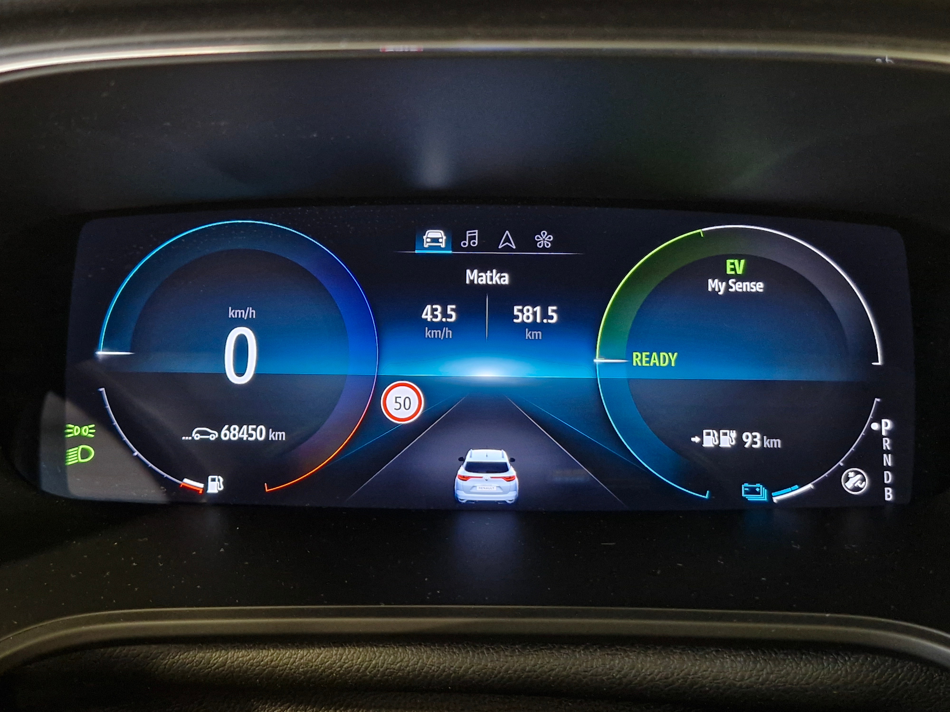 Renault MEGANE SPORT TOURER E-TECH PLUG-IN HYBRID INTENS