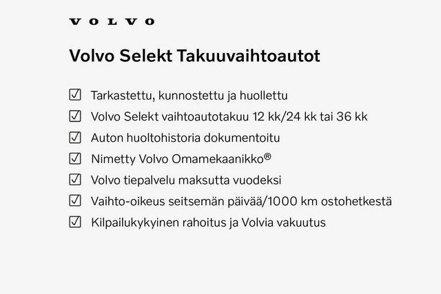 Volvo V60 T8 AWD LONG RANGE ULTRA PRO DARK SELEKT TAKUU
