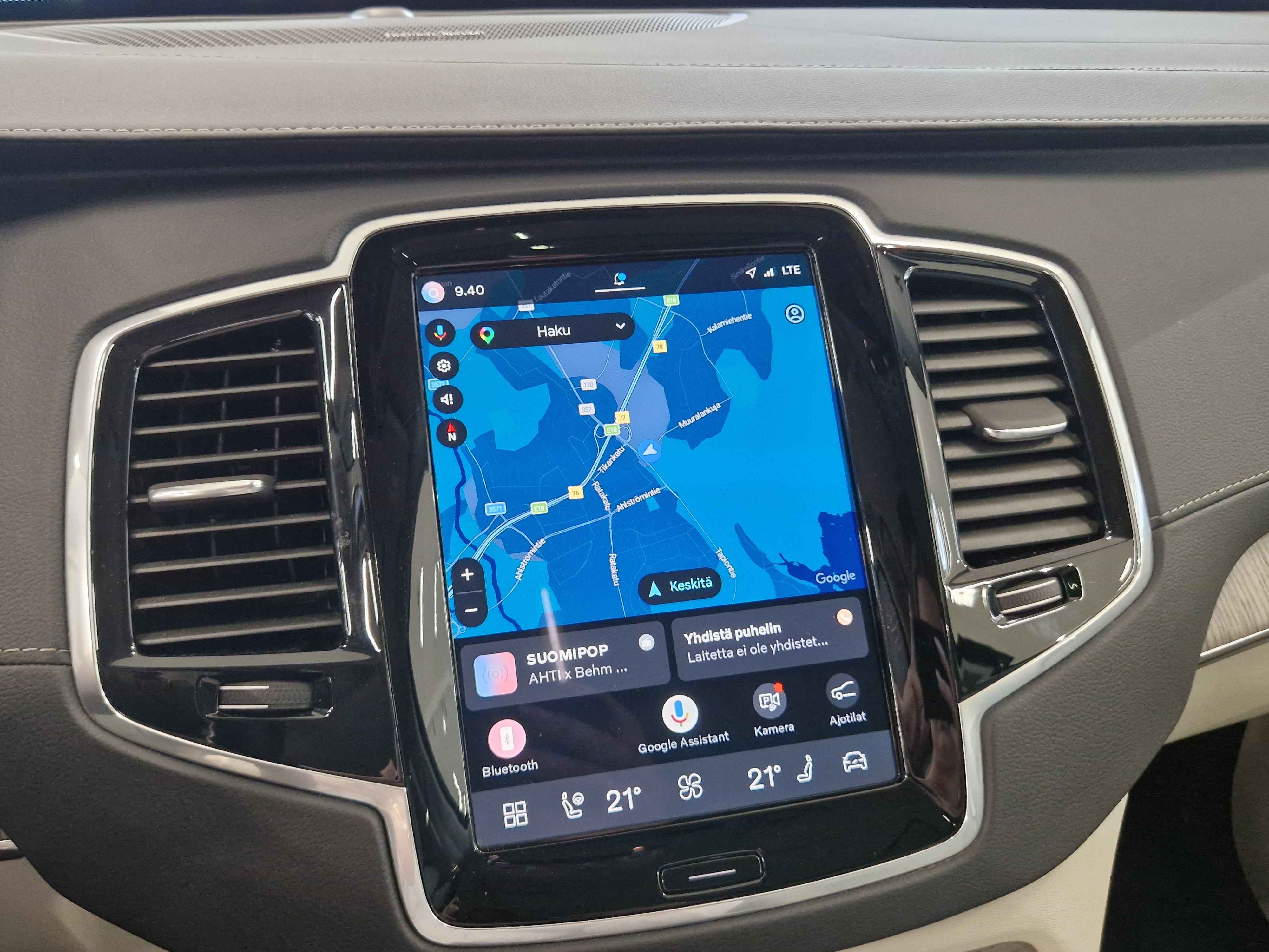 Volvo XC90 T8 AWD LONG RANGE  ULTIMATE DARK TAKUU 24KK/40TKM