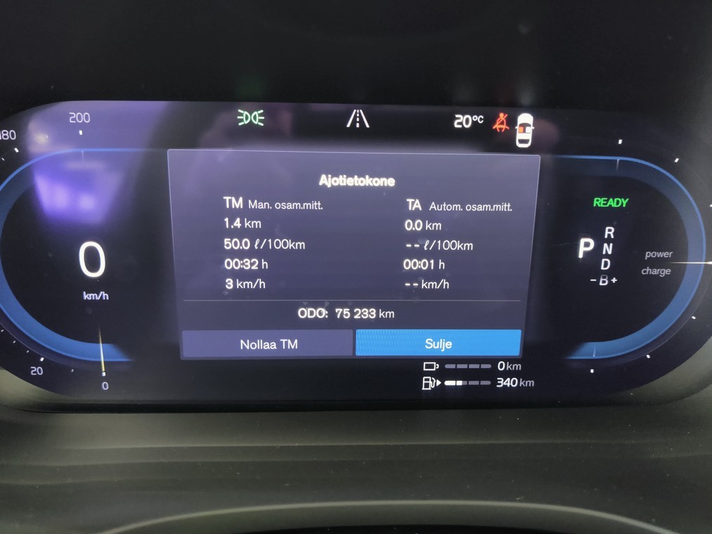 Volvo XC60 T8 AWD LONG RANGE PLUS DARK TAKUU 24KK/40TKM.