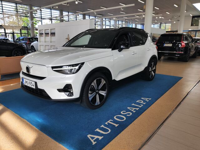 volvo XC40 RECHARGE SINGLE PLUS AUT TAKUU 24KK/40TKM