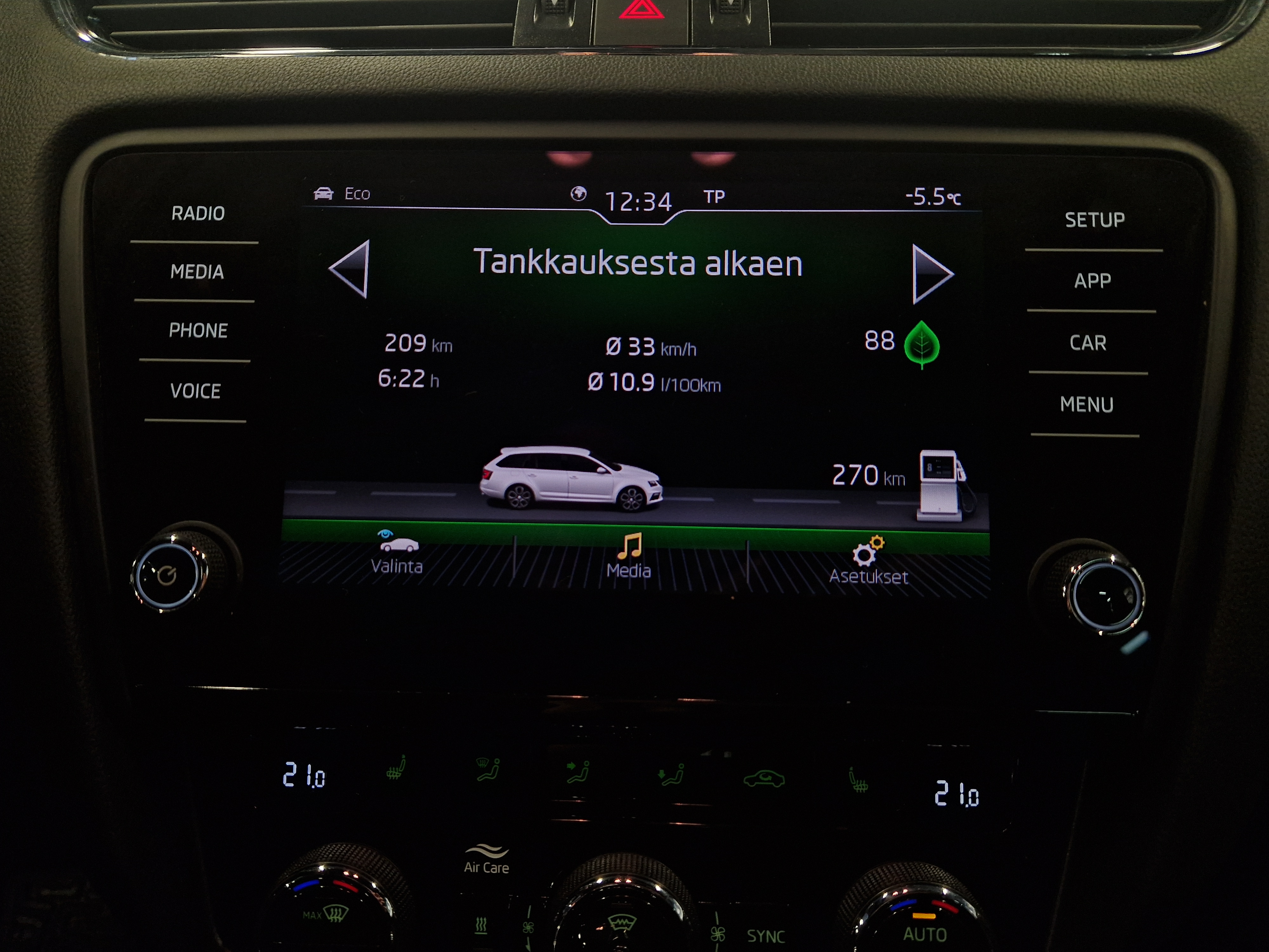 Skoda OCTAVIA COMBI 2,0 TSI RS DSG AUTOM.