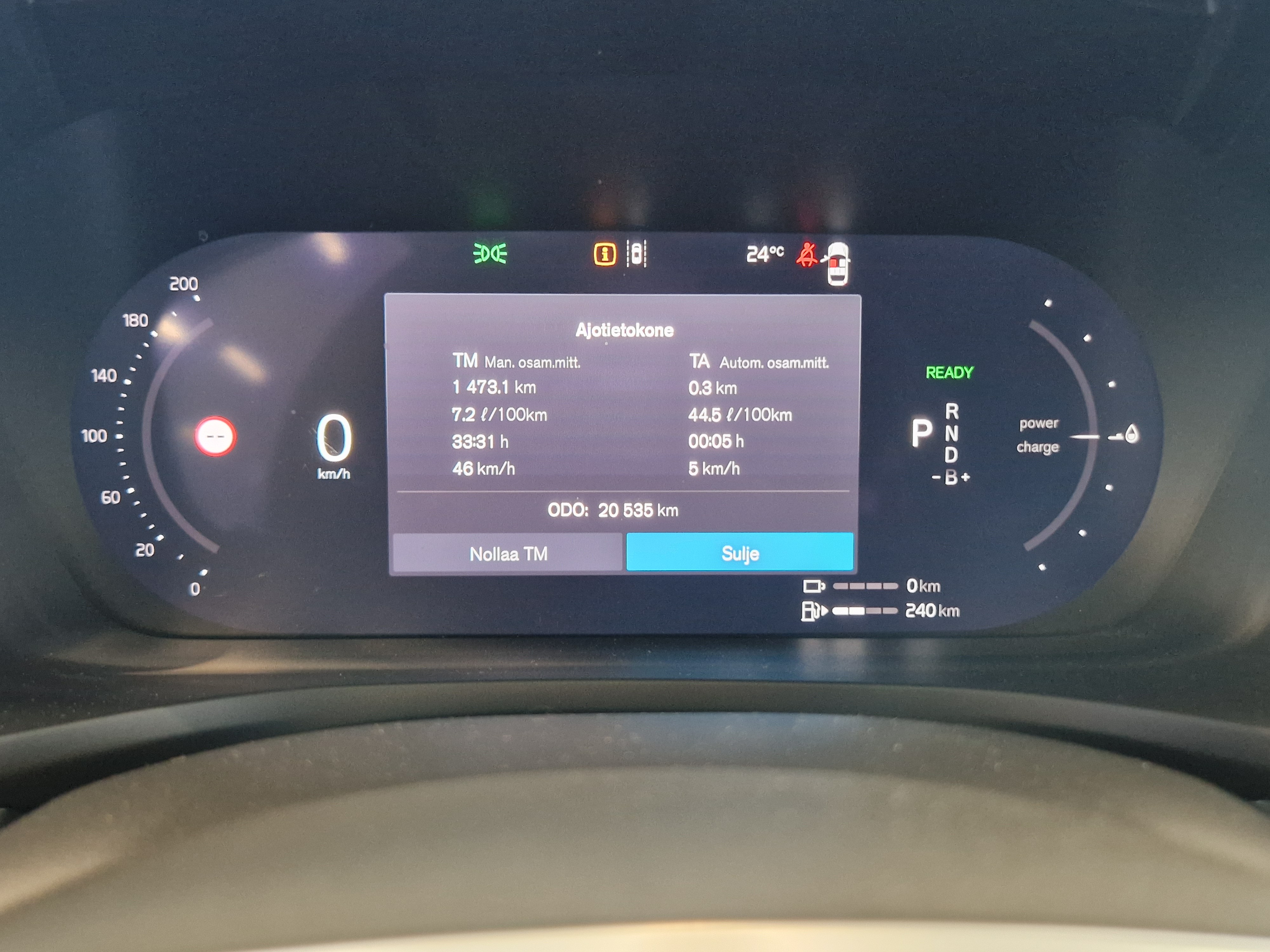 Volvo V60 T6 AWD LONG RANGE LIMITED EDITION DARK