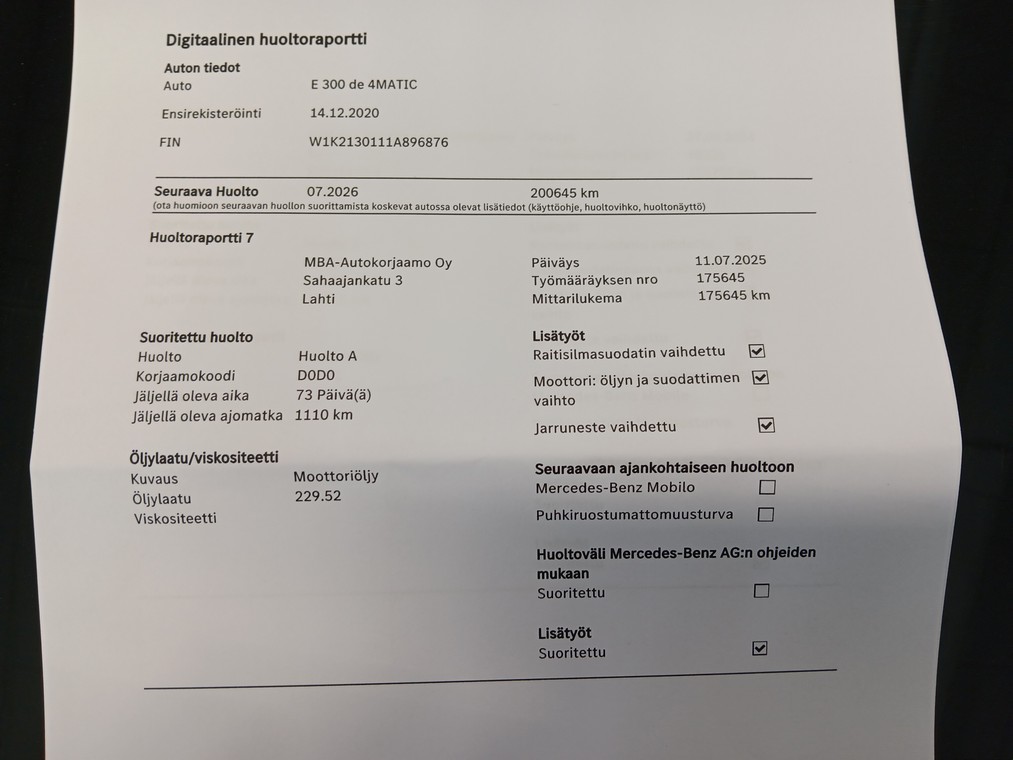 Mercedes-benz E 300 DE 4MATIC A BUSINESS AVANTGARDE EQ POWER