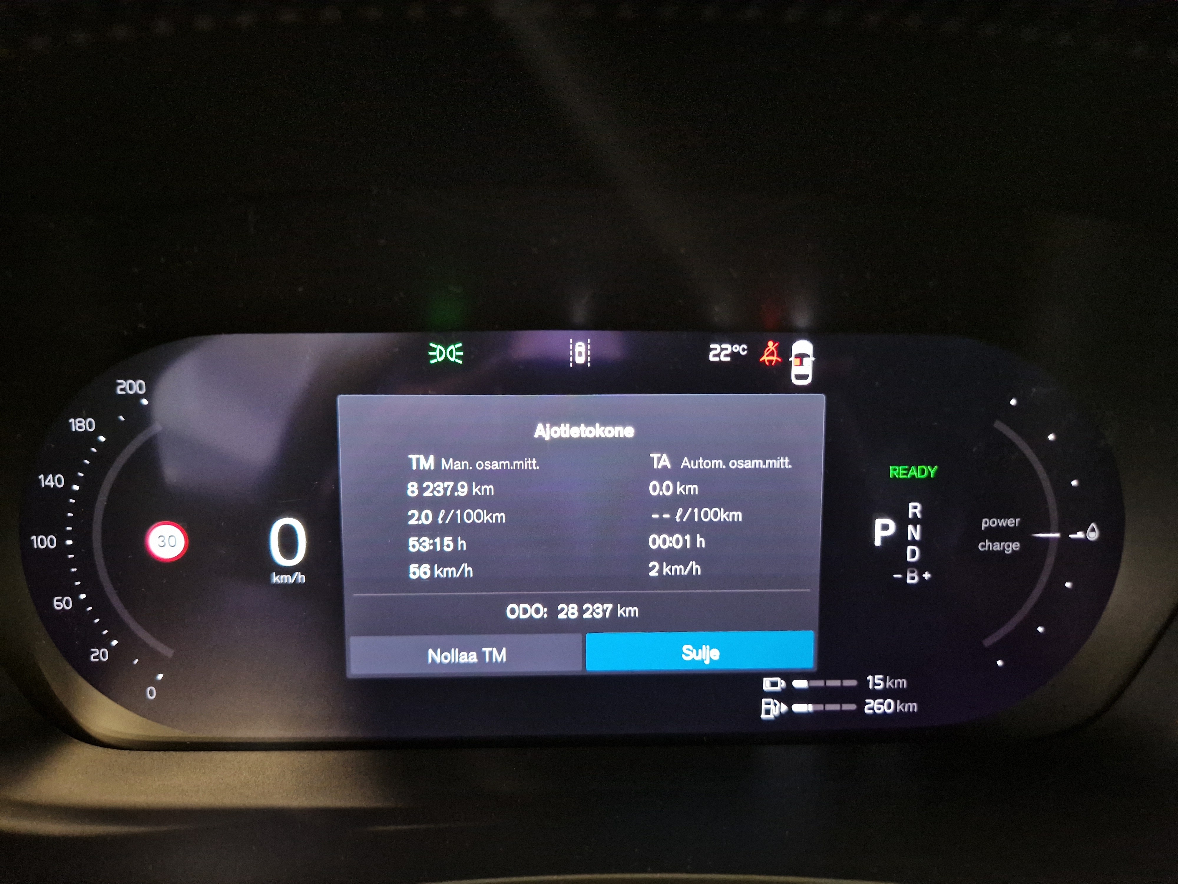 Volvo V60 T8 AWD LONG RANGE PLUS DARK TAKUU 24KK/40TKM