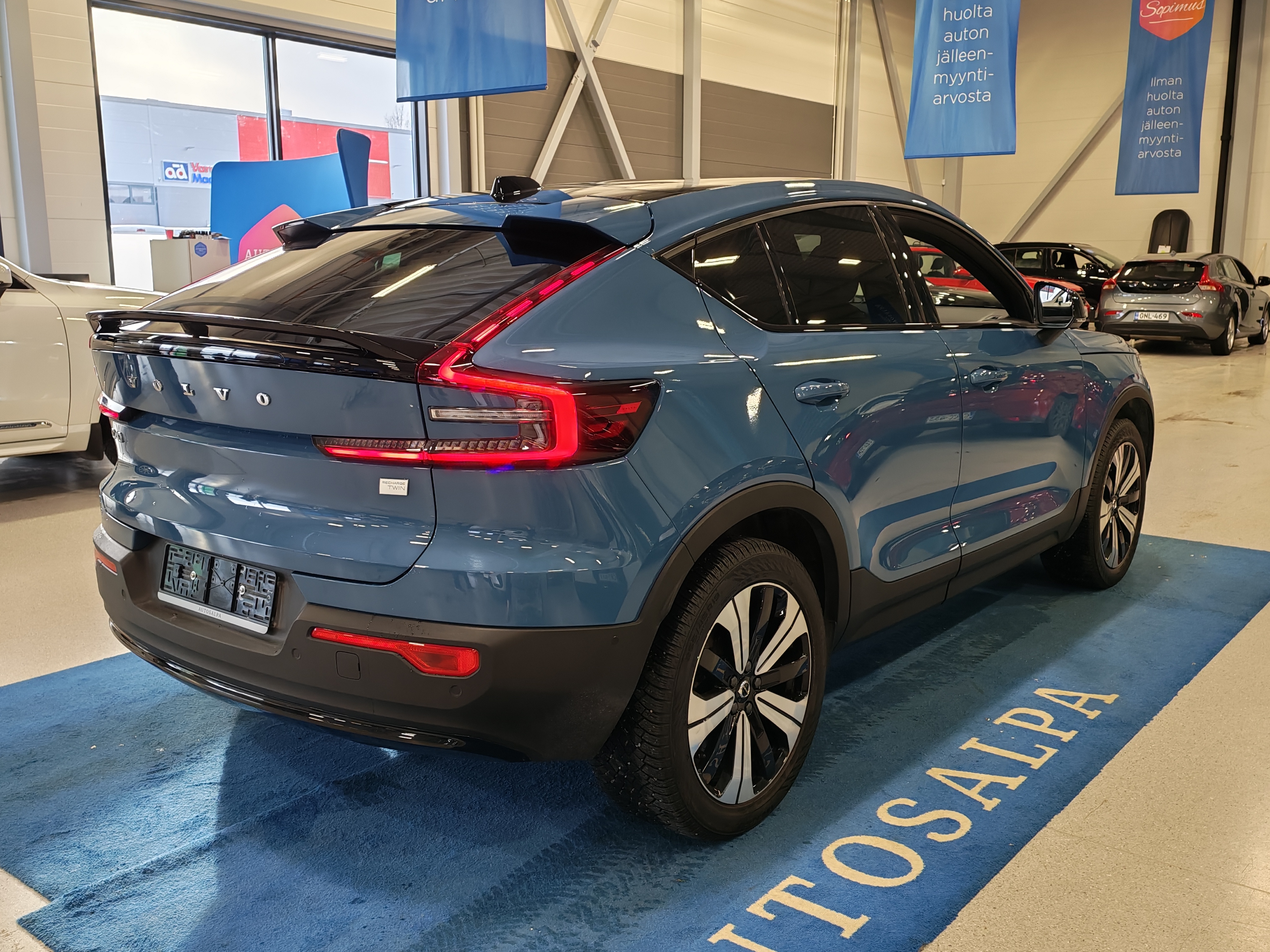 Volvo C40 RECHARGE TWIN ULTIMATE TAKUU 24KK/40TKM.