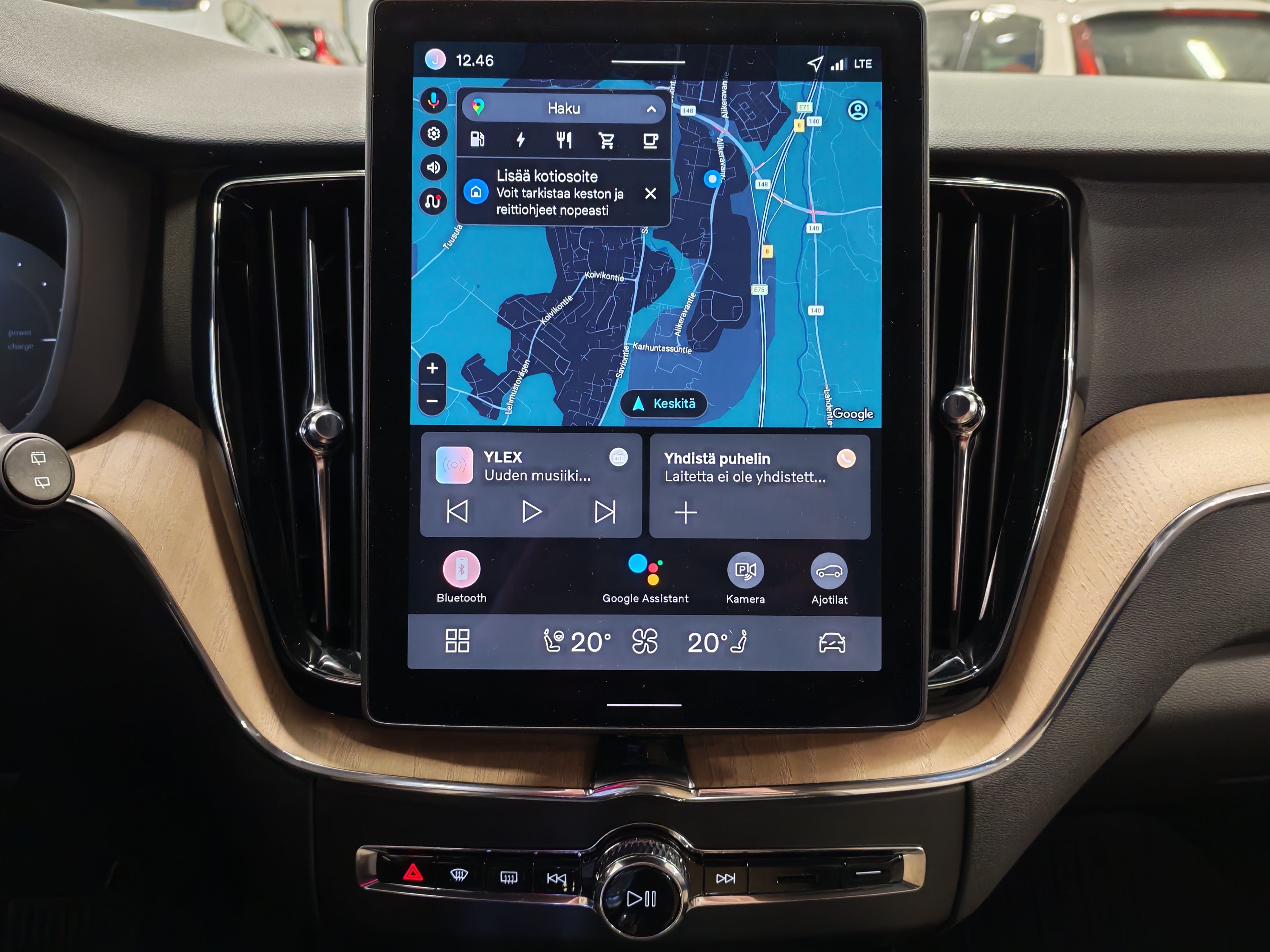 Volvo XC60 T6 AWD LONG RANGE PLUS DARK TAKUU 24KK/40TKM.