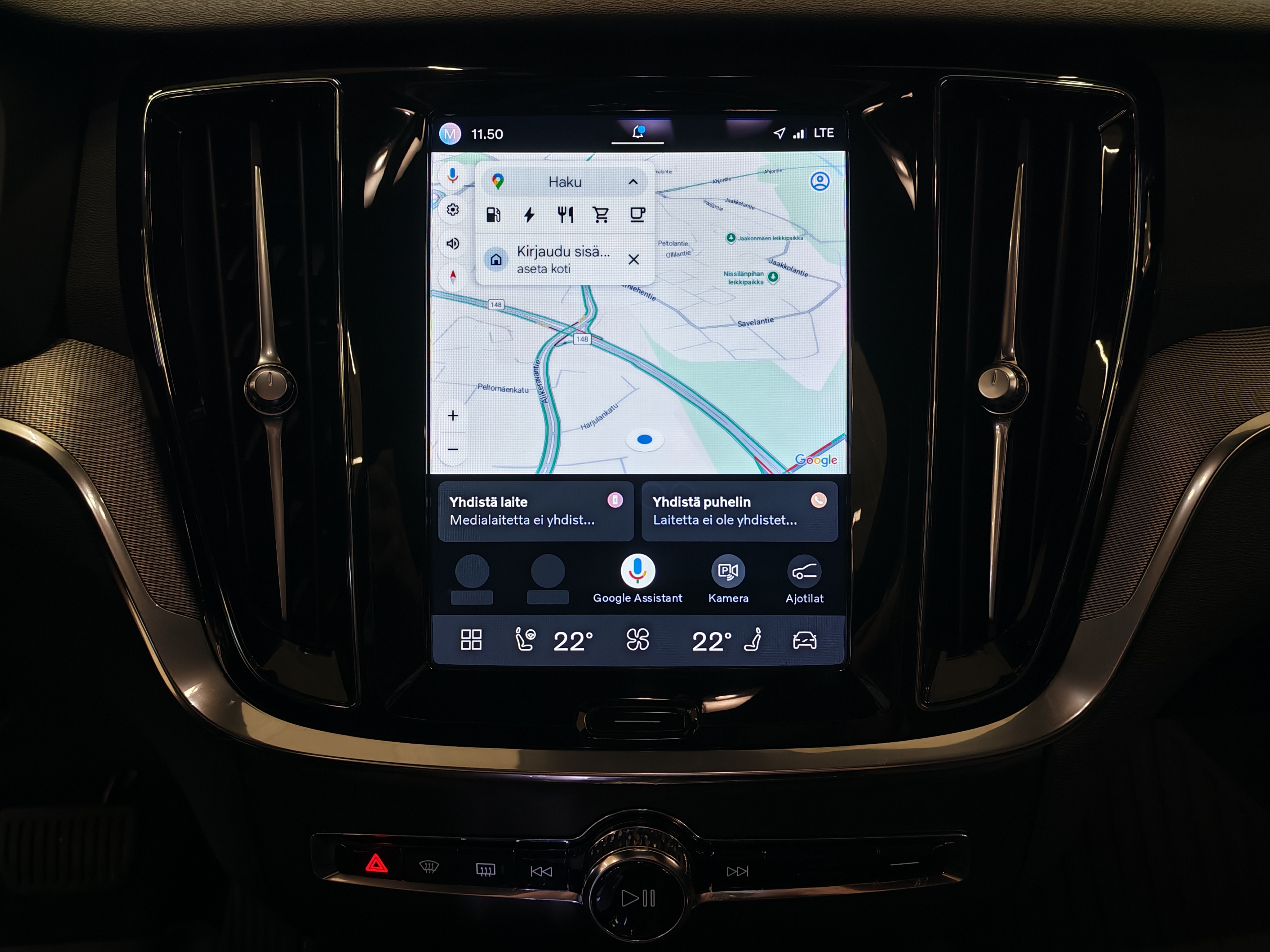 Volvo V60 T8 AWD LONG RANGE PLUS DARK TAKUU 24KK/40TKM