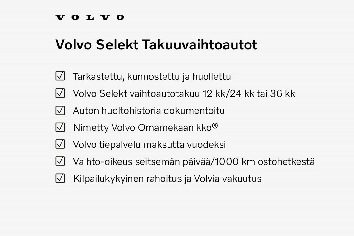 Volvo XC40 RECHARGE TWIN PLUS SELEKT TAKUU 24KK